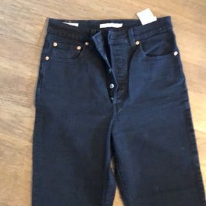 Levi’s ribcage crop flare